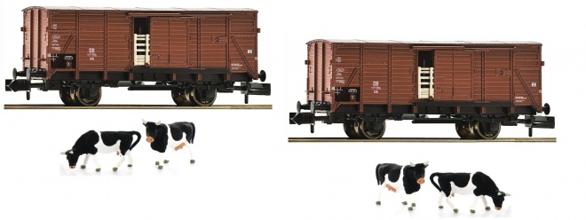 Set of 2 cattle cars type G10<br /><a href='images/pictures/Fleischmann/Fleischmann-881804.jpg' target='_blank'>Full size image</a>